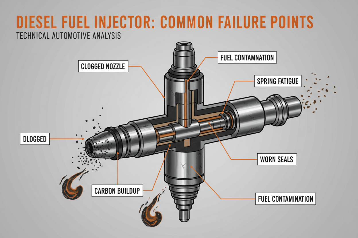 Common Causes of Diesel Injector Failure (And How to Prevent It)